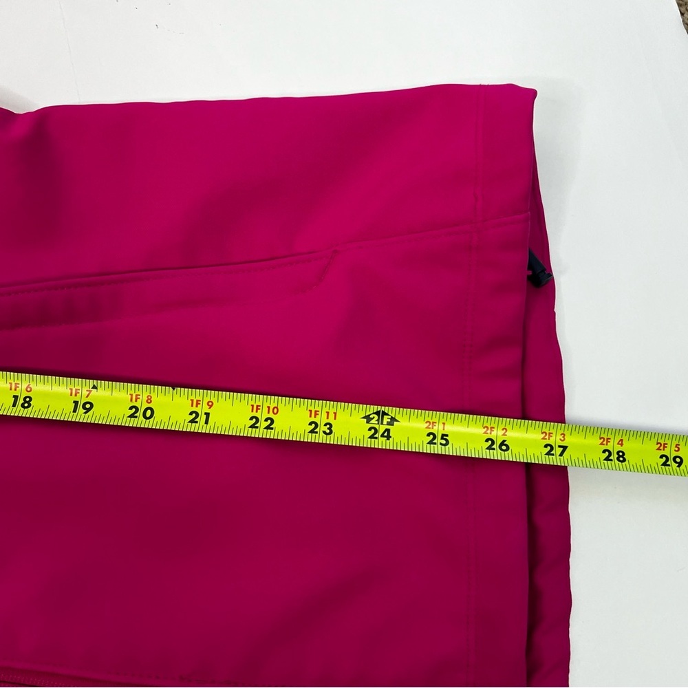 Columbia Women’s Front Zip Lined Jacket Sz Large Hot Pink Color Flaw/Pilling - Picture 9 of 14